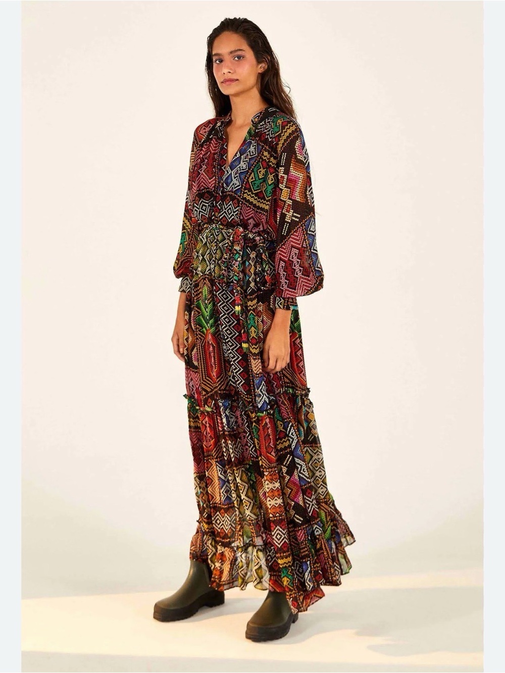 Farm Rio Rauti Maxi dress